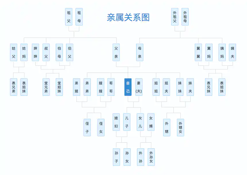 亲缘关系图谱